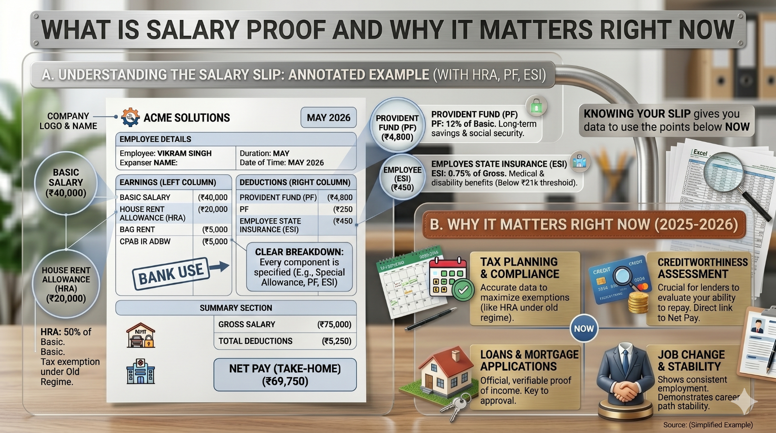 Salary Slip vs Offer Letter What Counts as Salary Proof in India 2026? 1 image 49